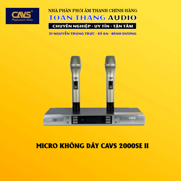 Micro Không Dây CAVS 2000SE II