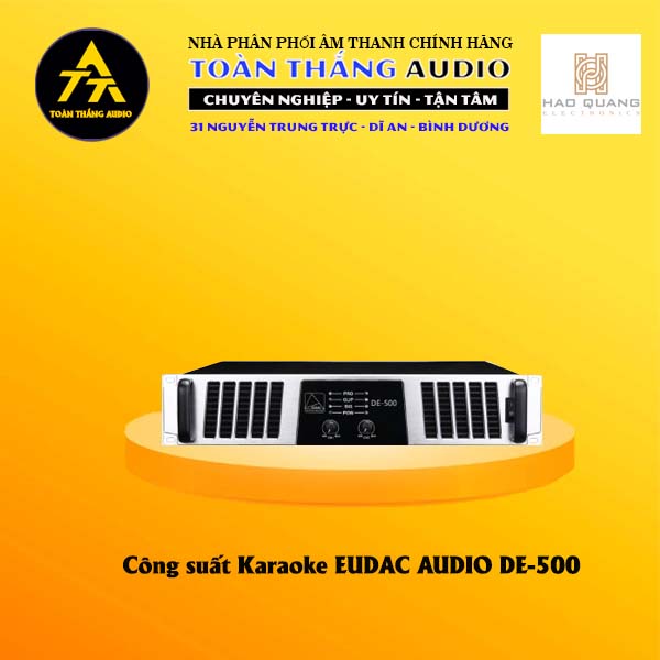 Công suất Karaoke EUDAC AUDIO DE-500 | Toàn Thắng Audio