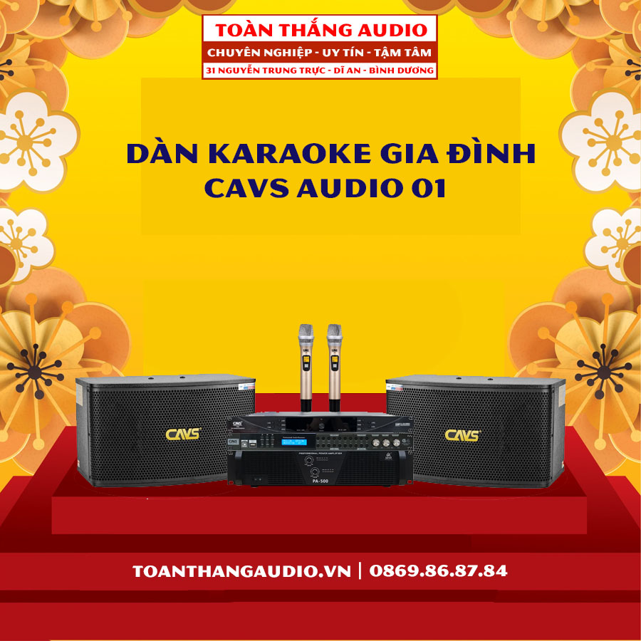 Dàn Karaoke Gia Đình CAVS Audio 01
