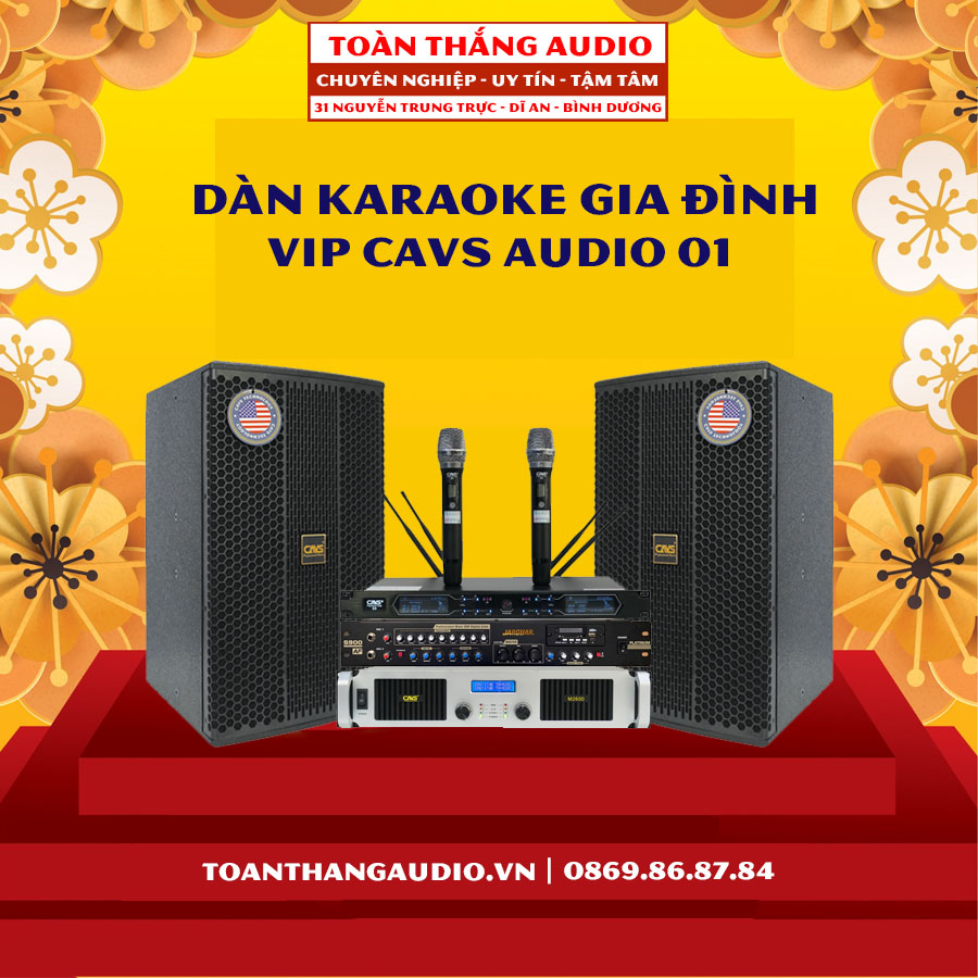 Dàn Karaoke Gia Đình VIP CAVS Audio 01
