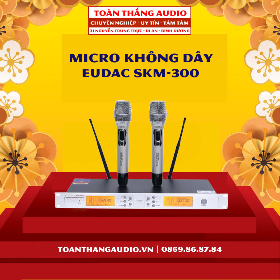 Micro Karaoke EUDAC SKM-300