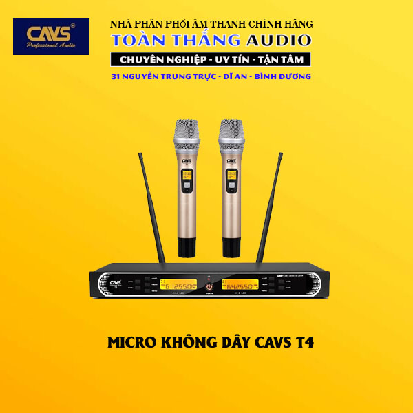 Micro Không Dây CAVS T4