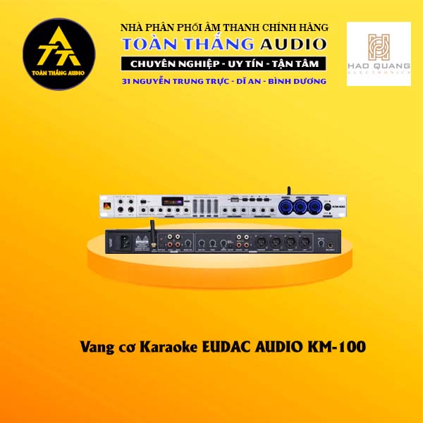 Vang cơ Karaoke EUDAC AUDIO KM-100 | Toàn Thắng Audio