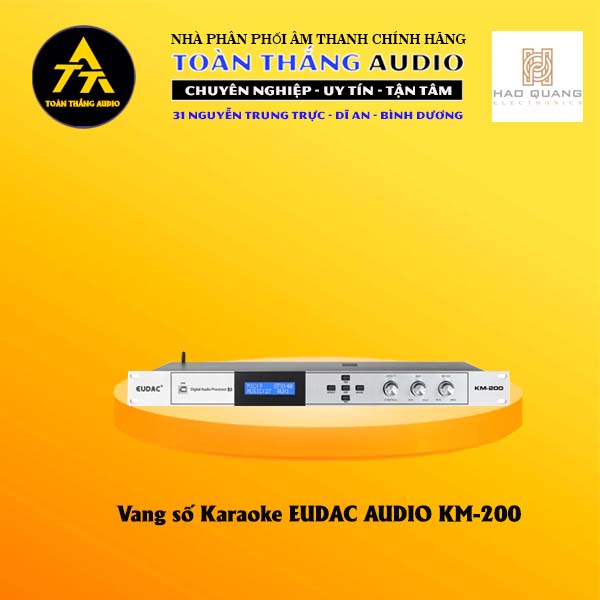 Vang số Karaoke EUDAC AUDIO KM-200 | Toàn Thắng Audio