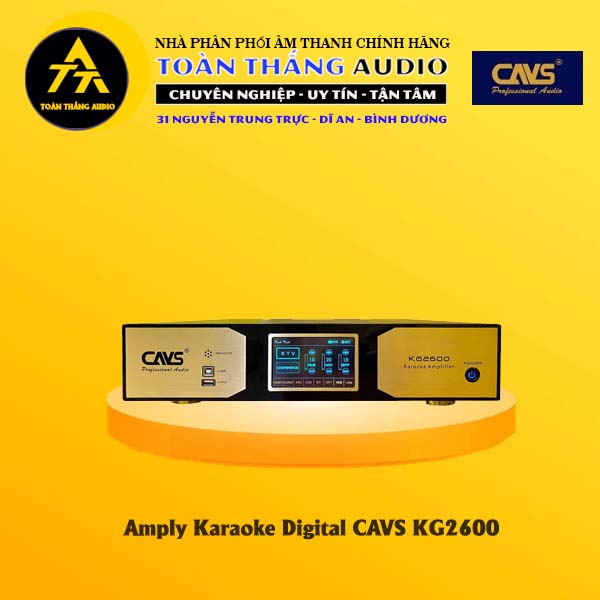 Amply Karaoke Digital CAVS KG2600 | Toàn Thắng Audio