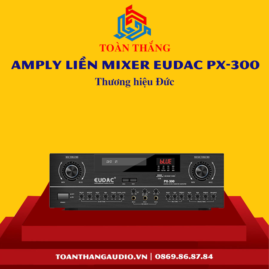 Amply Liền Công Suất EUDAC PX-300