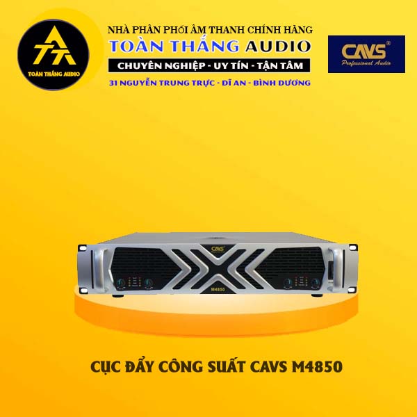 Cục Đẩy Công Suất CAVS M4850 | Toàn Thắng Audio