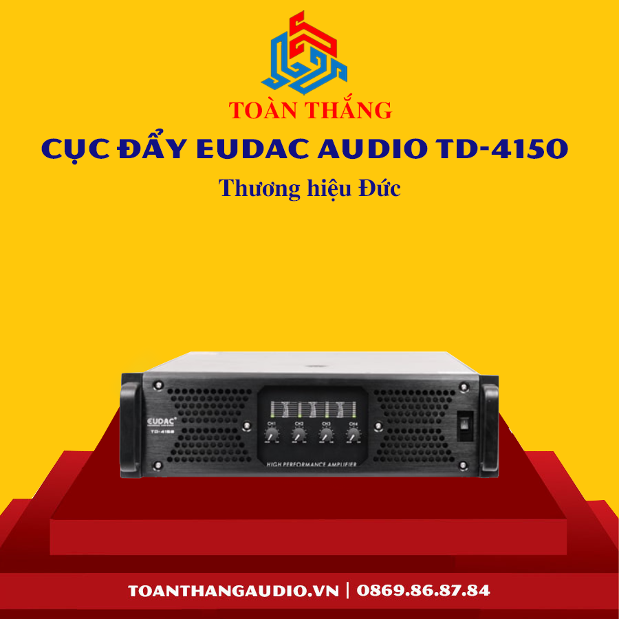 Cục Đẩy Công Suất EUDAC AUDIO TD-4150