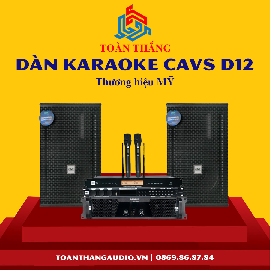 Dàn Karaoke CAVS D12