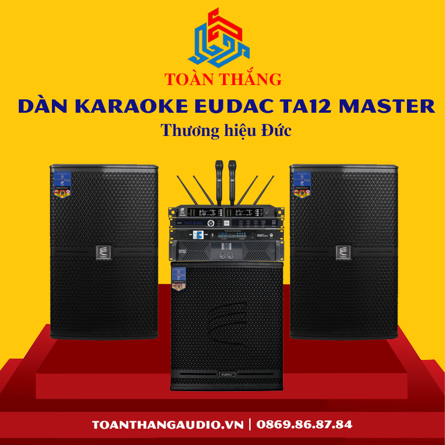 Dàn Karaoke Gia Đình EUDAC TA12 Master