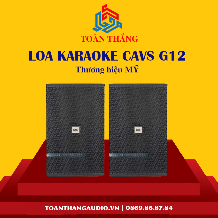 Loa Karaoke CAVS G12 Chính Hãng