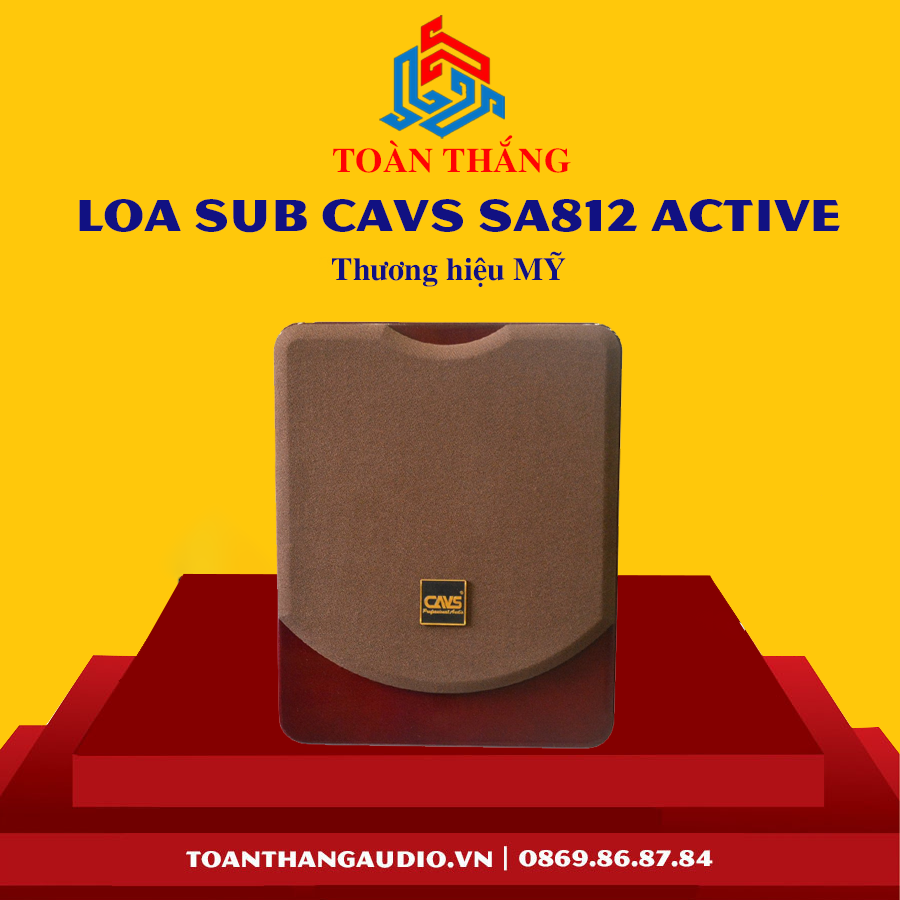 Loa Sub CAVS SA812 Bass 30 Active