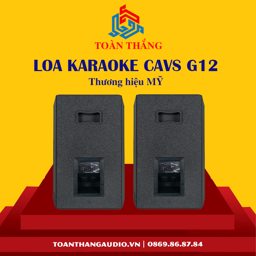 Loa Karaoke CAVS G12 Chính Hãng, Giá Siêu Rẻ