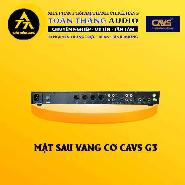 Vang Cơ CAVS G3 - Toàn Thắng Audio