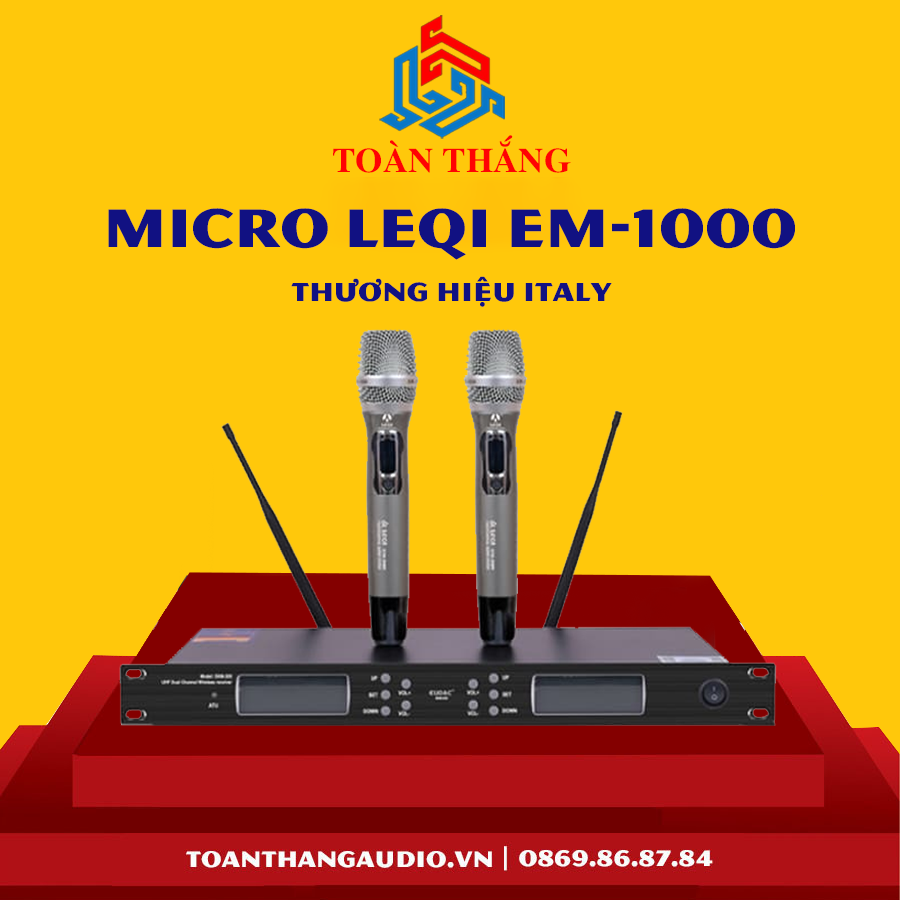 Micro Không Dây LEQI EM-1000
