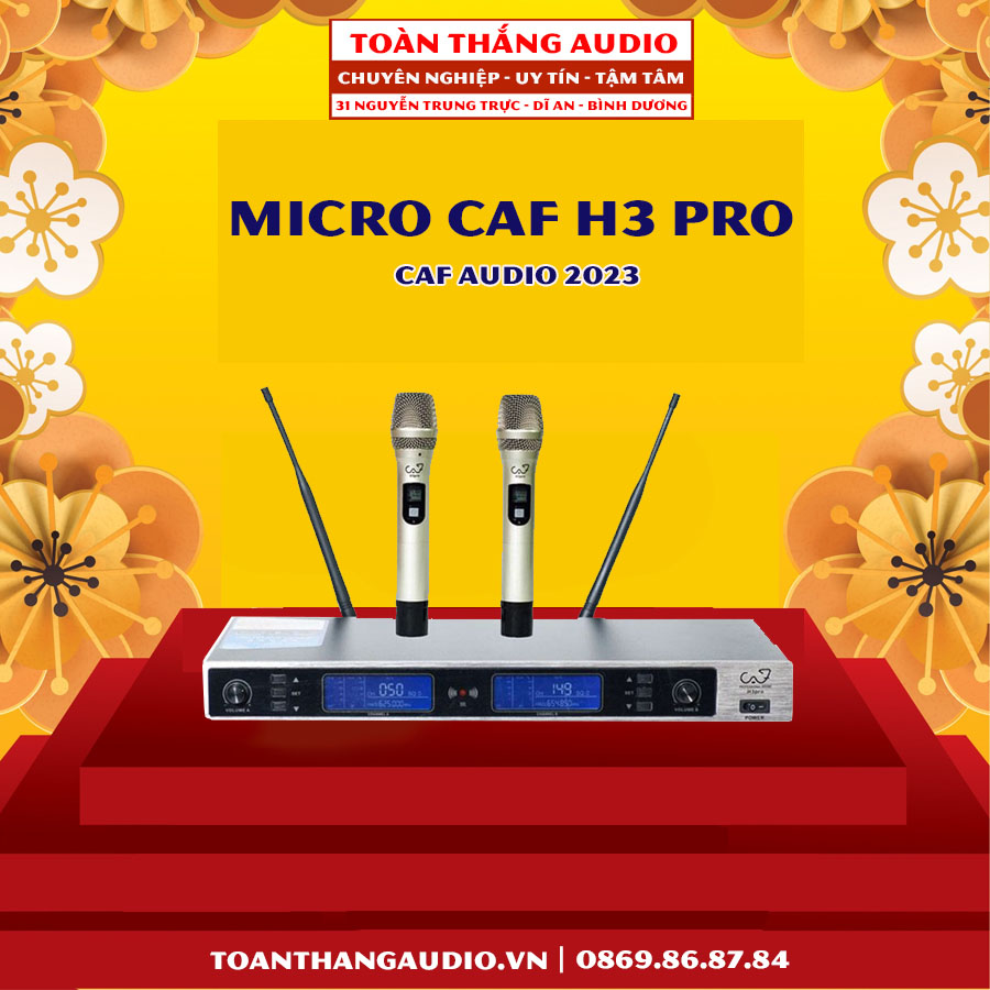 Micro Không Dây CAF H3 Pro