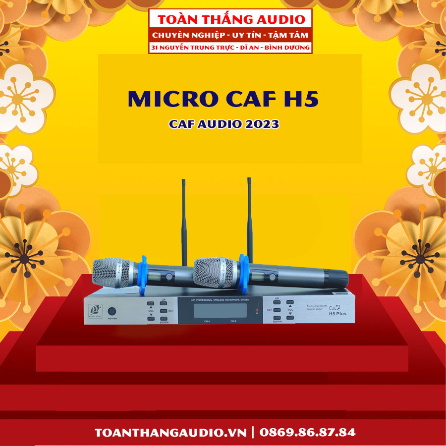 Micro Không Dây CAF H5