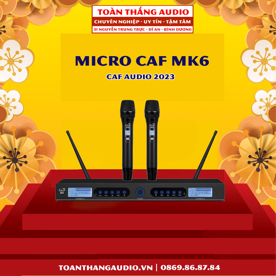 Micro Không Dây CAF MK6
