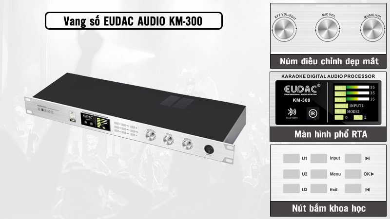 Vang Số EUDAC AUDIO KM-300